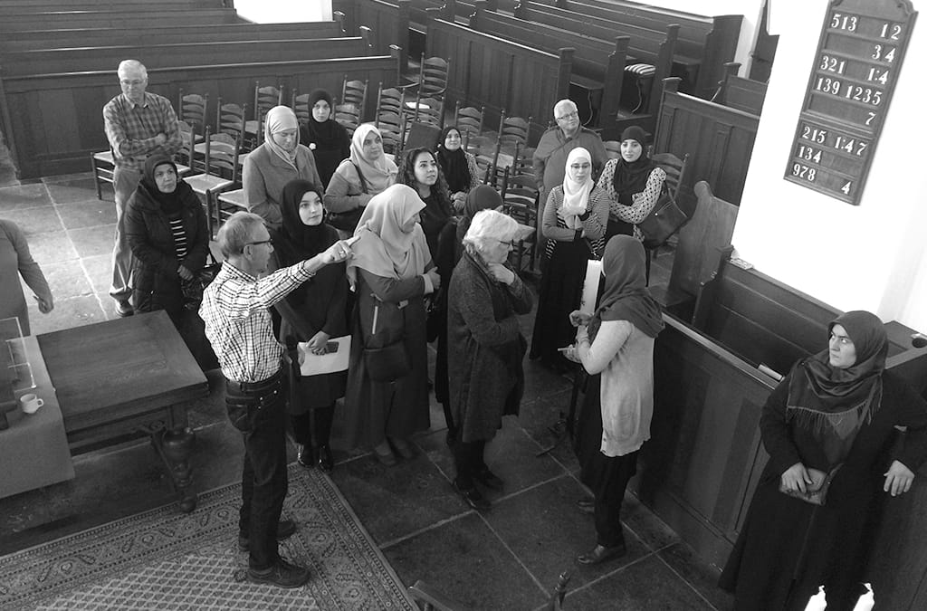 Ontmoeting met moslima’s in de  Oudshoornse Kerk